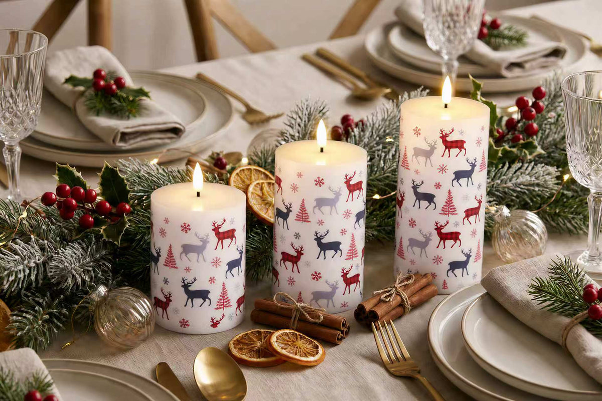 Ambira Halo Winter Stag – Set of 3