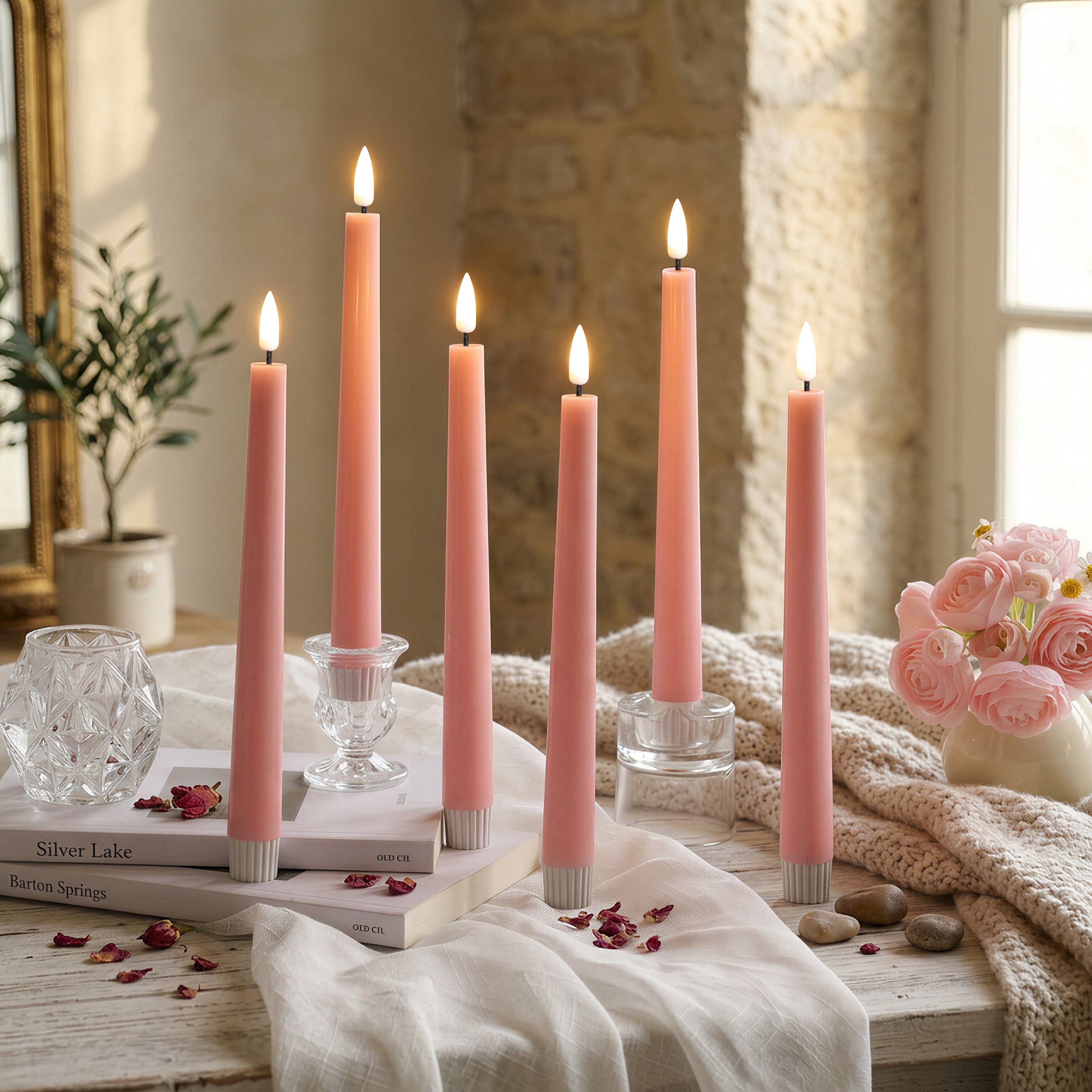 Ambira Silhouette - Rose Taper - Set of 4