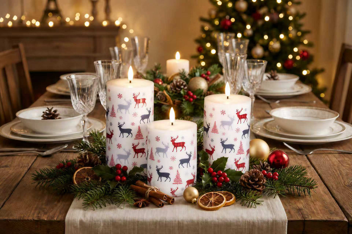 Ambira Halo Winter Stag – Set of 3