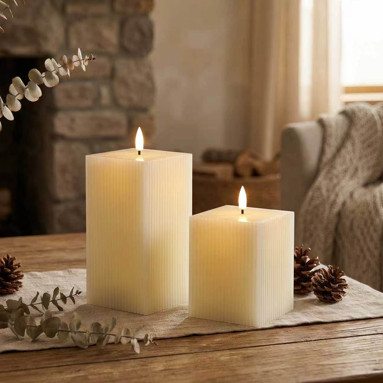 Ambira Halo Velvet Block - Set of 2