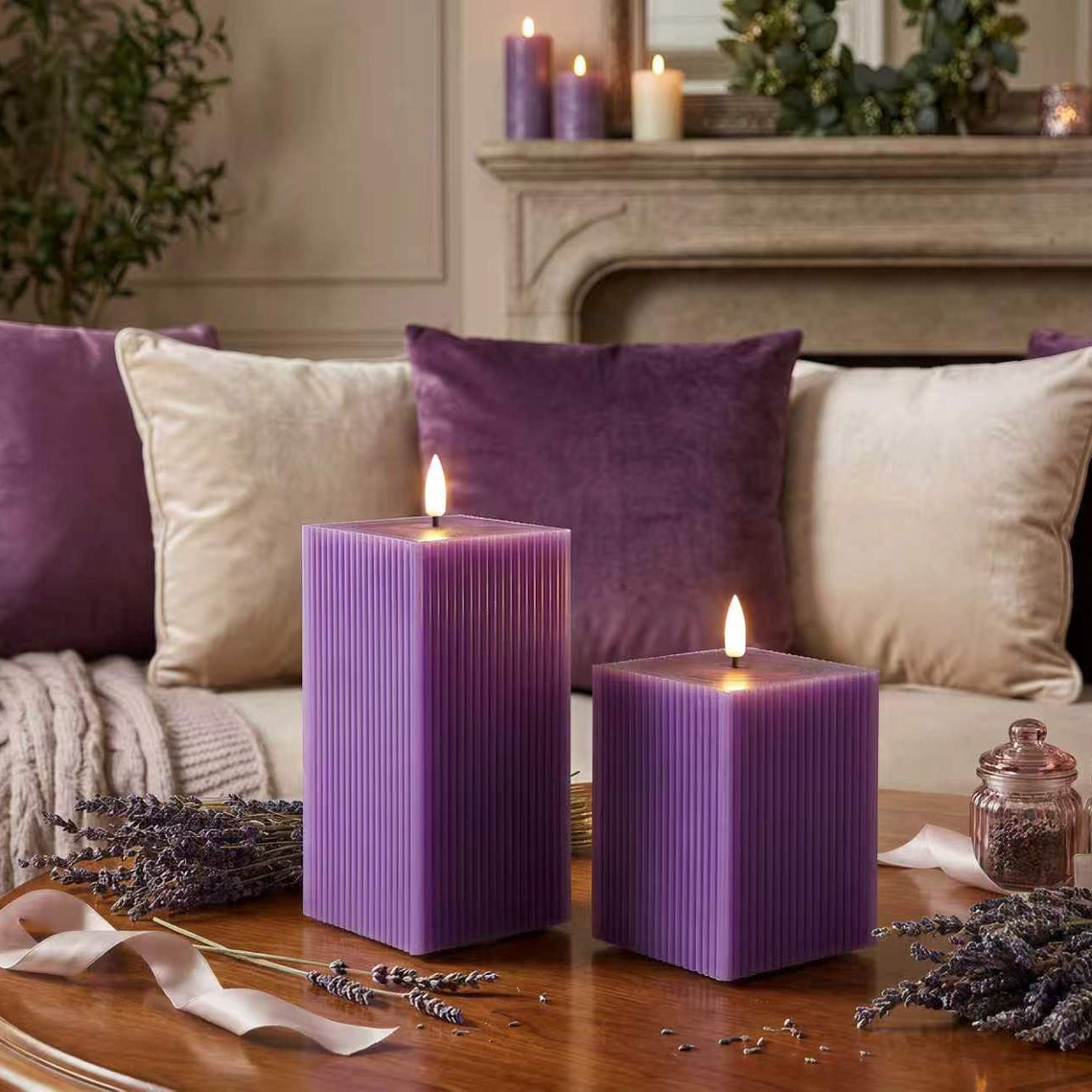 Ambira Halo Velvet Block - Set of 2